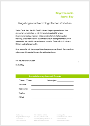 Fragebogen-Icon